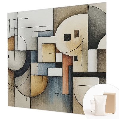 Vlies fotobehang op maat Geometrische harmonie