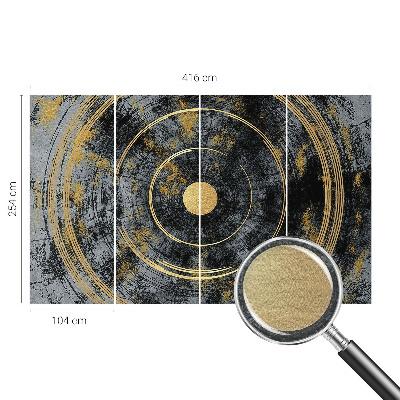 Kwalitatief fotobehang met het ontwerp 'Kosmische dynamiek'