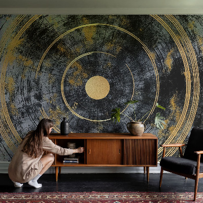 Kwalitatief fotobehang met het ontwerp 'Kosmische dynamiek'