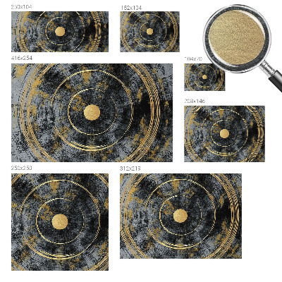 Kwalitatief fotobehang met het ontwerp 'Kosmische dynamiek'