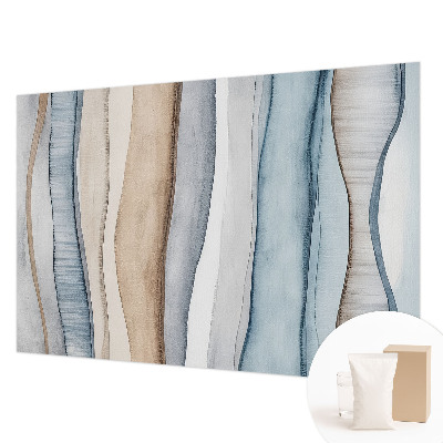 Uniek fotobehang met een abstract streeppatroon