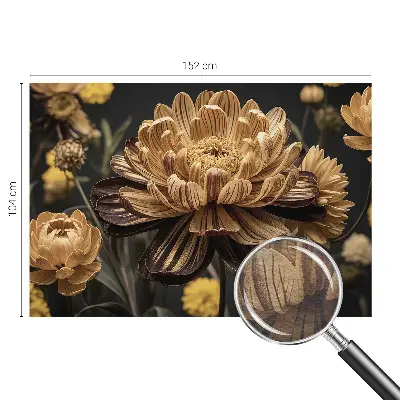 Fotobehang met een bloemig elegant ontwerp