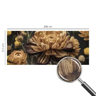 Fotobehang met een bloemig elegant ontwerp
