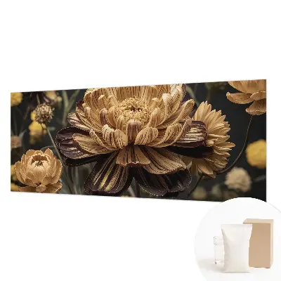 Fotobehang met een bloemig elegant ontwerp