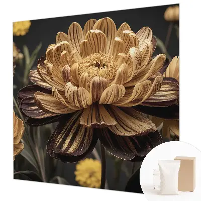 Fotobehang met een bloemig elegant ontwerp