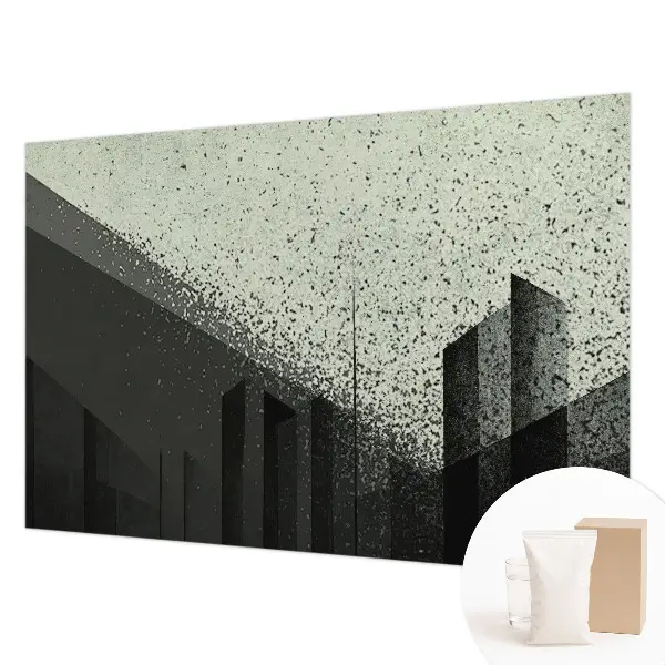 Foto behang op maat met het motief 'Stadsgeometrie'