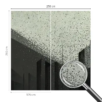 Foto behang op maat met het motief 'Stadsgeometrie'