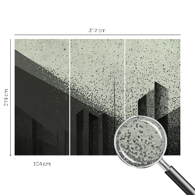 Foto behang op maat Stadsgeometrie