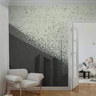 Foto behang op maat met het motief 'Stadsgeometrie'