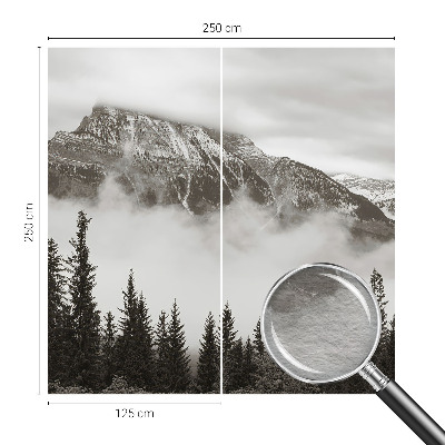 Fotobehang naadloos Berglandschap