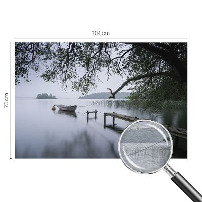 Fotobehang woonkamer Een kalm meer