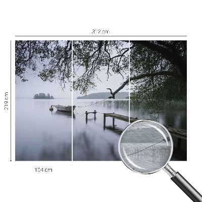 Fotobehang woonkamer Een kalm meer