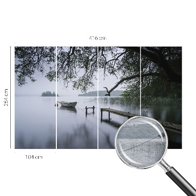 Fotobehang woonkamer Een kalm meer