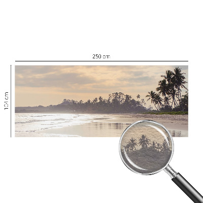 Naadloos fotobehang Ochtend op het strand