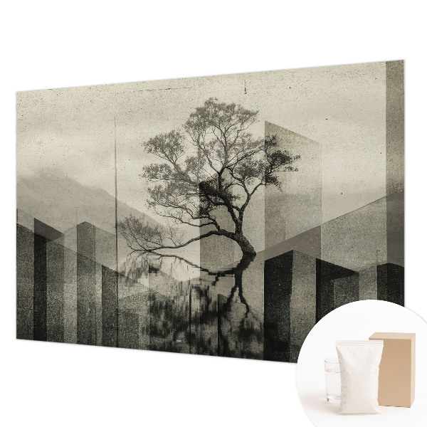 Fotobehang voor de slaapkamer Rauwe elegantie