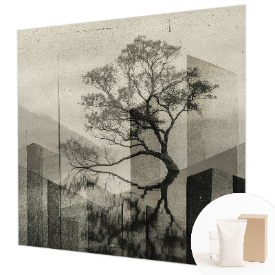 Fotobehang voor de slaapkamer Rauwe elegantie