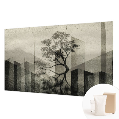 Fotobehang voor de slaapkamer Rauwe elegantie