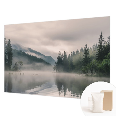 Fotobehang voor slaapkamer met een atmosfeer van een meer