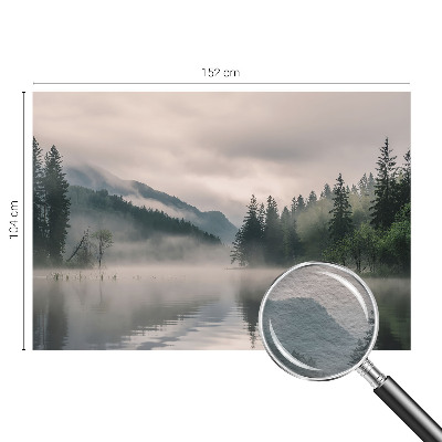 Fotobehang voor slaapkamer met een atmosfeer van een meer