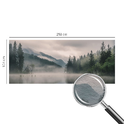 Fotobehang voor slaapkamer met een atmosfeer van een meer