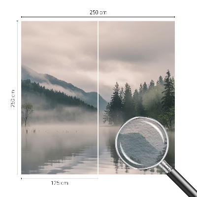 Fotobehang voor slaapkamer met een atmosfeer van een meer