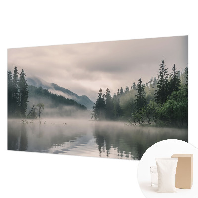 Fotobehang voor slaapkamer met een atmosfeer van een meer
