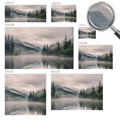 Fotobehang voor slaapkamer Atmosferisch meer