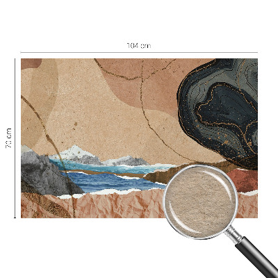 Luxe fotobehang Abstract landschap