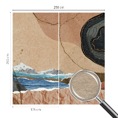 Luxe fotobehang Abstract landschap
