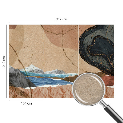 Luxe fotobehang Abstract landschap