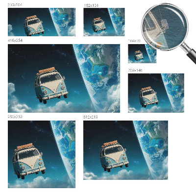 Sfeervol fotobehang Ruimtevaart