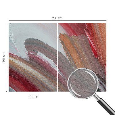 Uniek fotobehang Schilderachtige uitdrukking