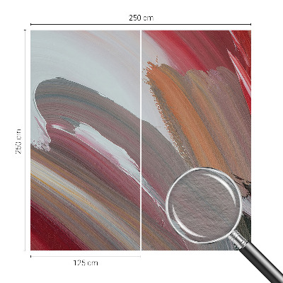 Uniek fotobehang Schilderachtige uitdrukking