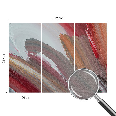 Uniek fotobehang Schilderachtige uitdrukking