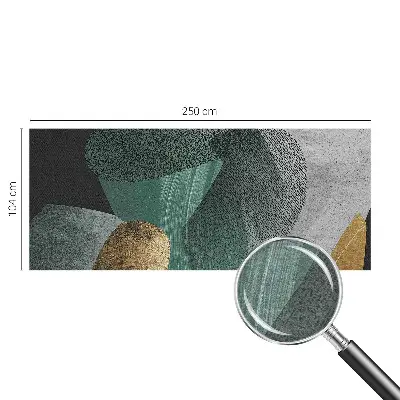 Vlies fotobehang met abstracte geometrische print