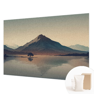 Fotobehang vliesbehang Berglandschap