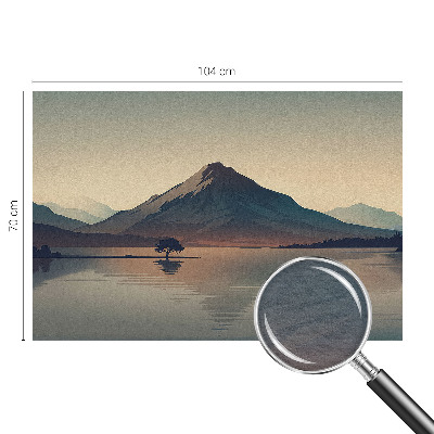 Fotobehang vliesbehang Berglandschap
