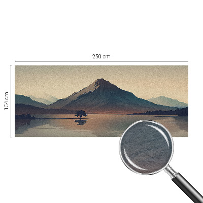 Fotobehang vliesbehang Berglandschap