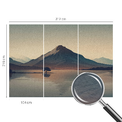 Fotobehang vliesbehang Berglandschap