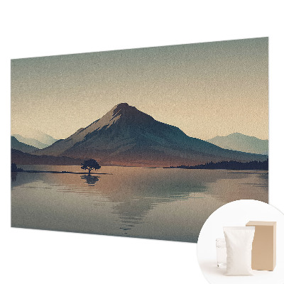 Fotobehang vliesbehang Berglandschap