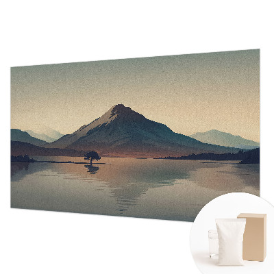 Fotobehang vliesbehang Berglandschap