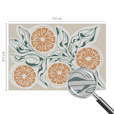 Vliesbehang fotobehang Vruchtpatronen