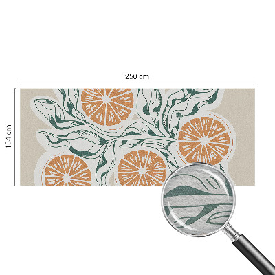 Vliesbehang fotobehang Vruchtpatronen