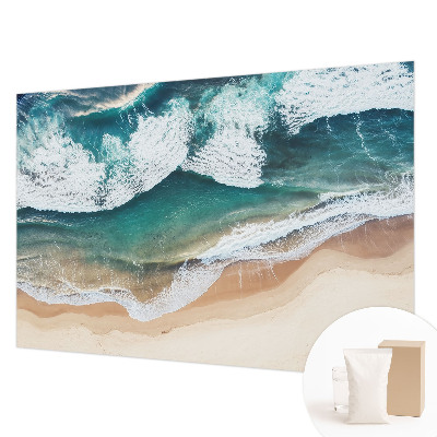 Fotobehang vlies met een motief van zeegolven