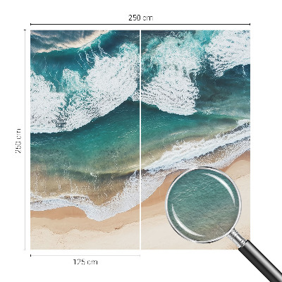 Fotobehang vlies Zeegolven