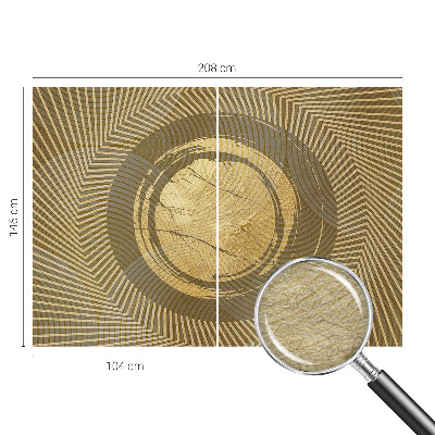 Vliesbehang fotobehang woonkamer Stralende lijnen