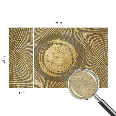 Vliesbehang fotobehang woonkamer Stralende lijnen