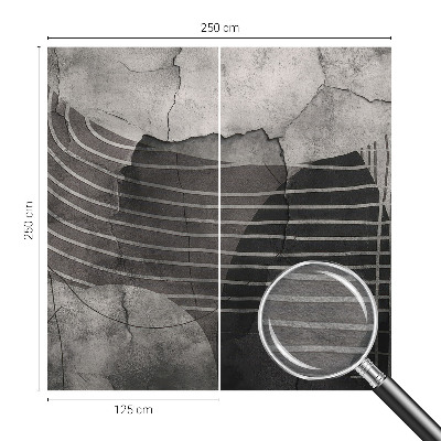 Vlies fotobehang op maat Abstracte lijnen