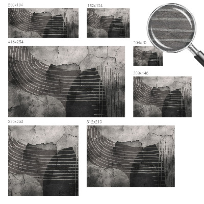 Vlies fotobehang op maat Abstracte lijnen