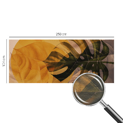 Fotobehang op maat Abstracte bladeren